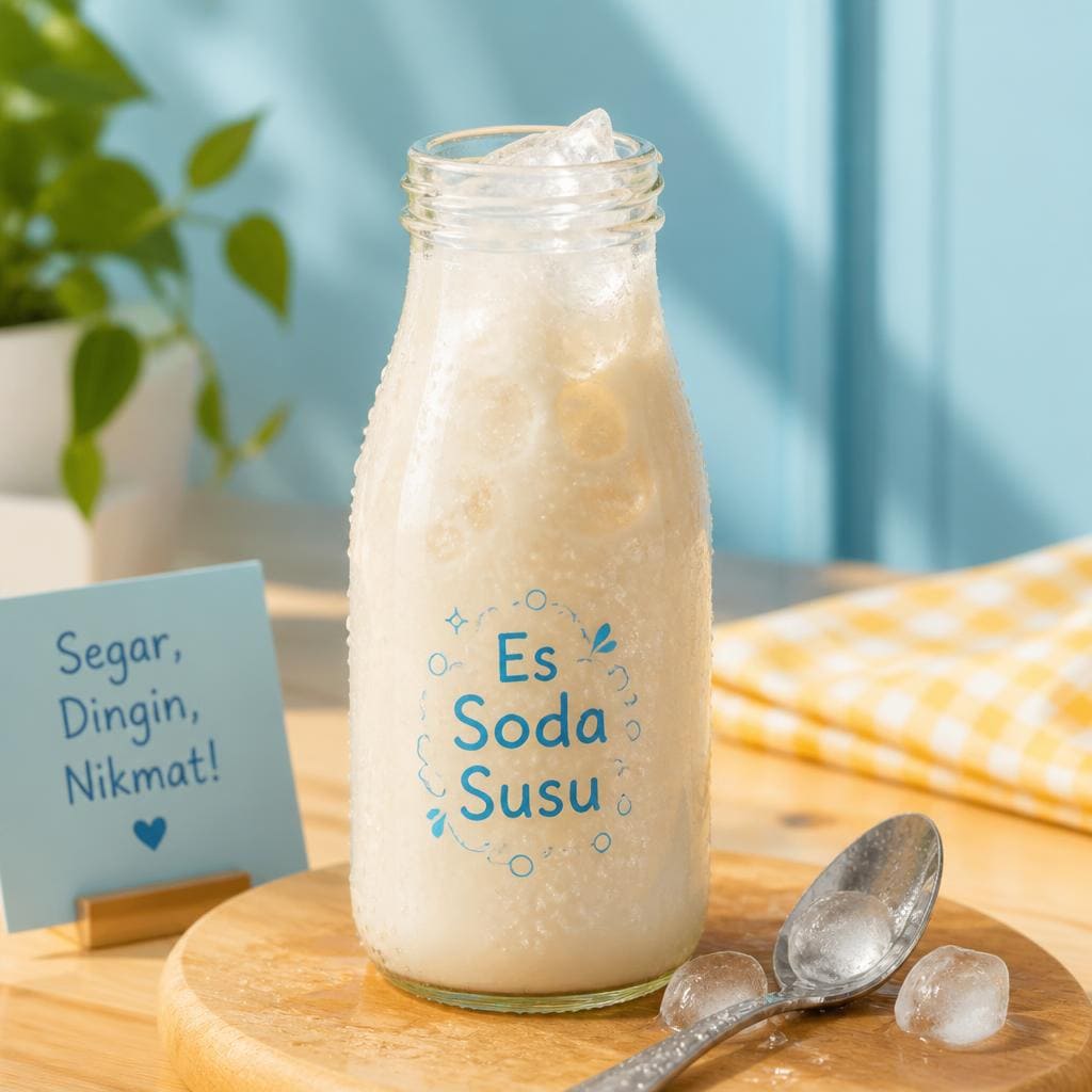 Bakmi Golek Es Soda Susu
